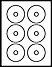 3" Mini CD Label CD Labels