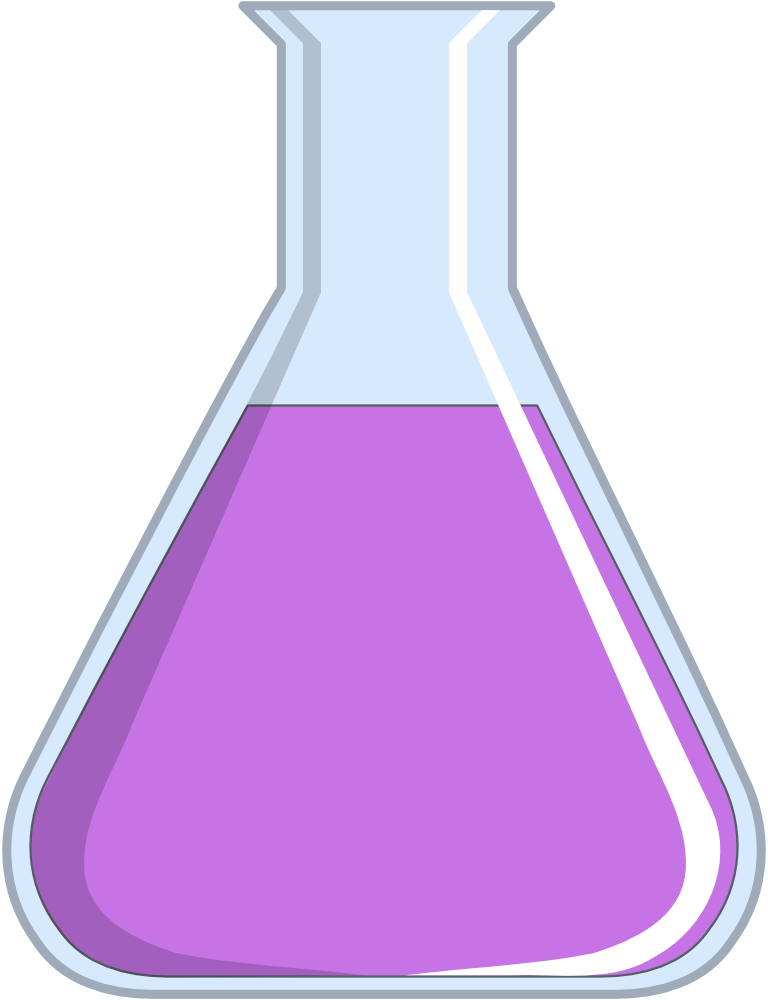 side arm conical flask clipart